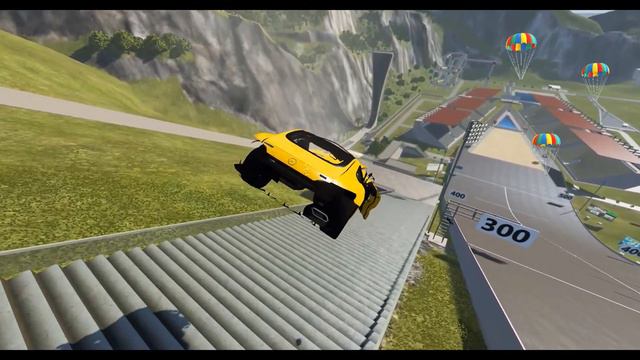 MERCEDES AMG Stairs crash смотреть онлайн