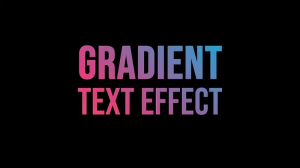 Как создать анимацию фона текста с градиентом ｜ How to Create Gradient Text Animation using Only HTM