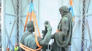 Памятник Минину и Пожарскому совсем скоро предстанет в обновленном виде