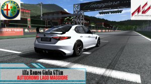 Alfa Romeo Giulia GTAm - Autodromo Lago Maggiore | Assetto Corsa.mp4