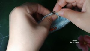 МК Вяжем платье для куклы Беби Бон/1 часть/Вяжем одежду для кукол