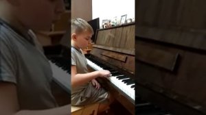 Опенинг из аниме нет игры нет жизни на пианино / opening anime no game no life on piano .