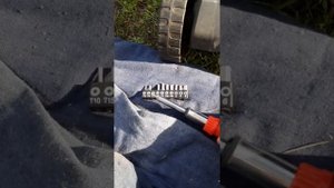 Ремонт электрогазонокосилки Gardena.