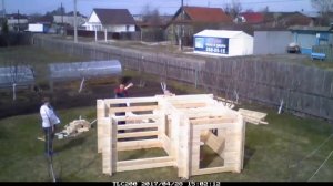 Сборка детского домика из минибруса