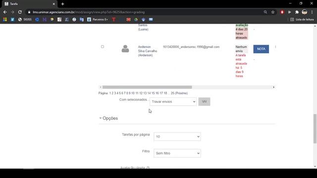 Moodle Tarefas - Como alterar o prazo para alunos específicos. смотреть онлайн