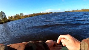 ЩУКА на КРУЖКИ и ПОСТАВУШКИ! Целый день борьба с ветром!