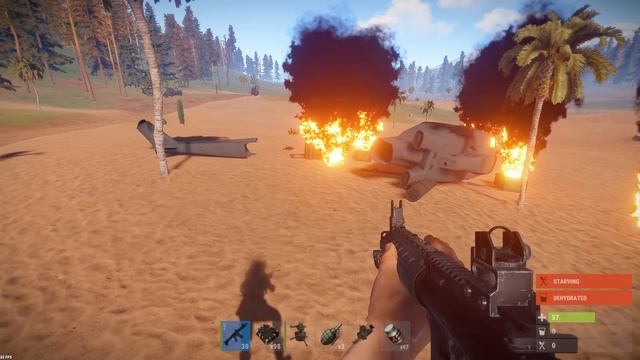 Rust Новая система лута ! Что выпадает с Танка Бредли и ВЕРТОЛЕТА !? смотреть онлайн