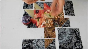 DIY. Шью из остатков тканей. Лоскутный блок КЛЕНОВЫЙ ЛИСТ. Patchwork for beginners