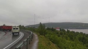 Дорога на Мурманск часть 3! Криминал на дорогах, рэкет, бандиты вернулись!!!