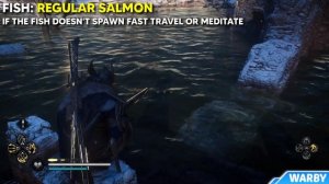 Assassin's Creed Valhalla - Salmon Fish Locations (Big - Regular - Small)