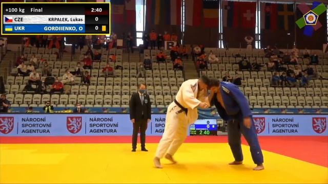 Гордиенко Fin.??.??European Judo Open M&W Prague 2021 смотреть онлайн