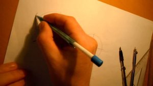 Как разделить окружность на 3 равные части или как вписать равнобедренный треугольник в окружность