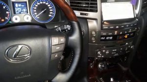 Lexsus 570 2011г. Селектор АКПП не переключается и проблемы дополнительных противоугонок.