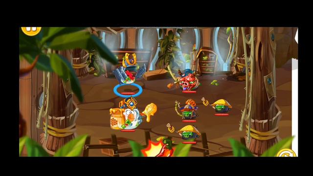 2 BIRDS VS ELITE VOLCANO ISLAND | ANGRYBIRDS EPIC смотреть онлайн