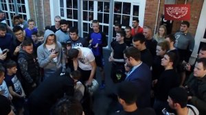 Мастер-класс Хабиба Нурмагомедова в зале FightFabrika, Санкт- Петербург. ТРЕНИРОВКА НА НЕВЕ!