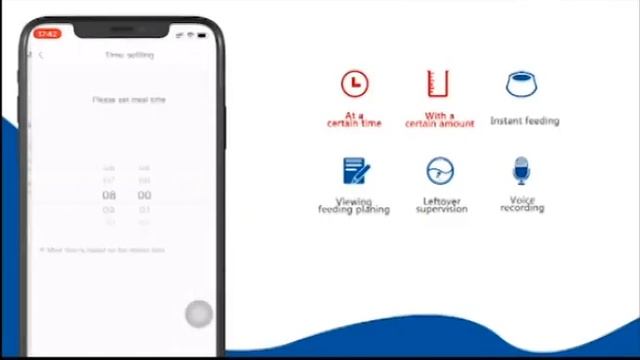 Автоматическая кормушка DOGNESS F05 SMART WI-FI MINI для собак и котов смотреть онлайн