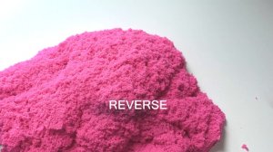 Very Satisfying Cutting Kinetic Sand Video REVERSE # 17  Insta Kinetic Sand