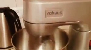 Самый короткий обзор планетарного миксера Rohaus- Quick Hyperlapse Review Rohaus RM910S.