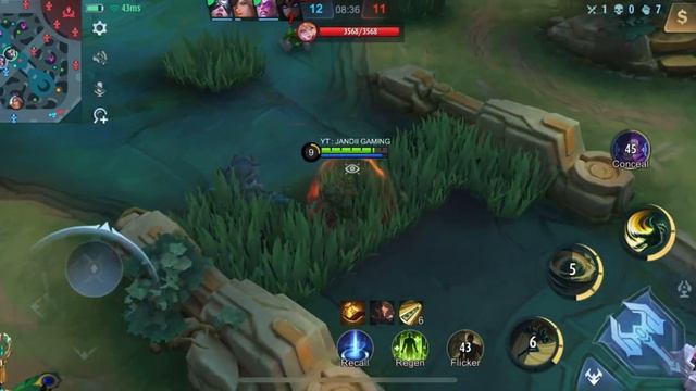 Khufra MVP 21 Assist!! Tank Terbaik Mencover Seluruh Team!! ~ MLBB смотреть онлайн