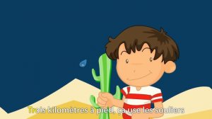 Un kilomètre à pied, ça use les souliers