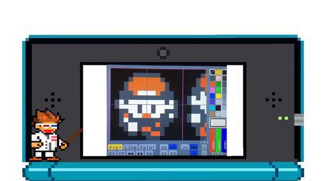 SmileBASIC Tutorials - CUSTOM SPRITES смотреть онлайн