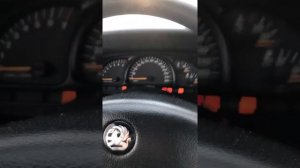 Opel Vectra B 2.5 v6  холодный запуск -17°/ cold start