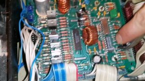 Км в кассовом аппарате ЭКР2101.1Ф, золото, палладий, приёмные радиодетали,