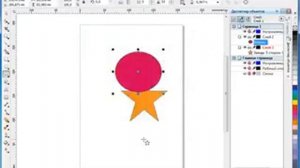 Урок 6 4 Corel Draw X5 для начинающих  Работа со слоями  ч1