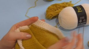 Жилет для торопыжки. Техника Интарсия. Клуб 28 петель