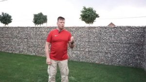 Забор из габионов (часть 2)