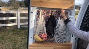 VAN TOUR! Ford Transit Connect Tiny Camper for TWO People