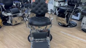 Обзор парикмахерского барбер кресла A013 для барбершопа