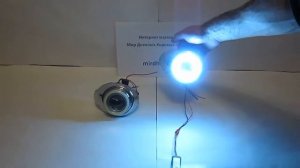 Линзованные противотуманки с ДХО для Ford Focus 3. ПТФ с ходовыми огнями Форд Фокус 3.