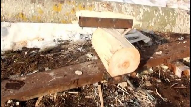 Изготовление гонта. Махало в работе. смотреть онлайн