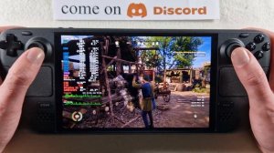 Medieval Dynasty on Steam Deck OLED with Steam OS 3.6