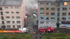 Серьёзный пожар потушен в жилом доме Мурманска