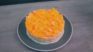 Салат с курицей и апельсинами!