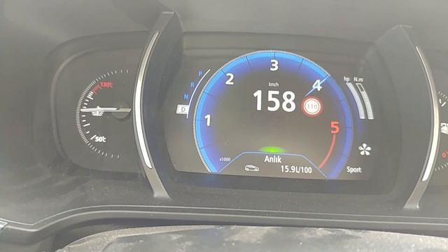 Renault Megane 4 (2016) 1.5dci 110hp Top Speed смотреть онлайн