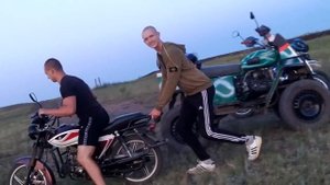 ВЕЧЕРНИЕ ПОКАТУШКИ ПО СЕЛУ! ПИТБАЙК КВАДРОЦИКЛ ЭНДУРО И МОПЕД АЛЬФА!