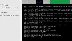 Cisco IOS Quality of Service (QoS)  - Traffic Policing and Traffic Shaping - LAB4