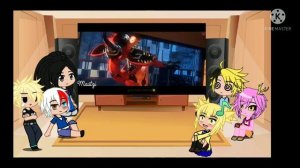 Mha react to FNaF clips+bonus video / Мга реагируют на ФНаФ клипы+бонусное видео ||Orders||Ru/Eng||