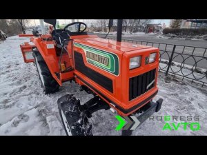 Hinomoto N 239 Японский минитрактор / трактор, Трехточечное сцепное устройство