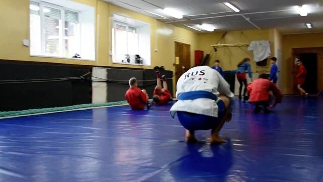 Мастер-класс от Андрея Спиридонова. Джиу-джитсу. Акробатика. смотреть онлайн