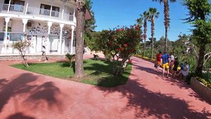 letoonia club & hotel (Фетхие. Турция.) Прогулка от  «главного корпуса» до центральной площади.