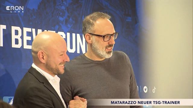 Pellegrino Matarazzo steht vor seinem Auftaktspiel als neuer Trainer der TSG Hoffenheim | RON TV