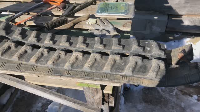 Обзор-разбор гусеницы экскаватора Komatsu PC03-1 смотреть онлайн