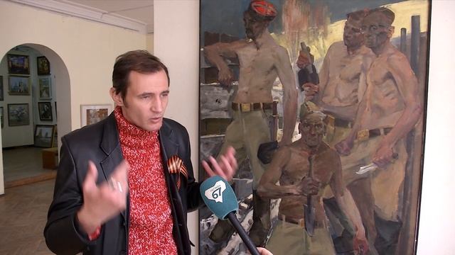 В Смоленском Доме художника открылась выставка «Памяти военных лет».