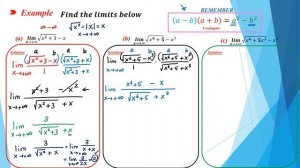 Using The Conjugate in Limits At Infinity