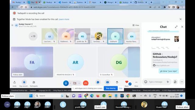 Class 1 #free #nodejs #bootcamp #training | Introduction to #Nodejs and git configuration смотреть онлайн