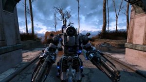 Fallout 4 Лучший робот дальнего боя AUTOMATRON